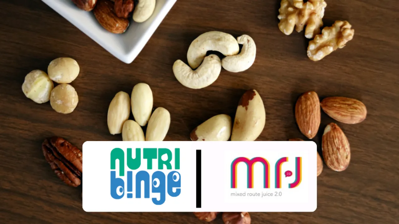 Mixed Route Juice bags the digital and social mandate for Nutri Binge