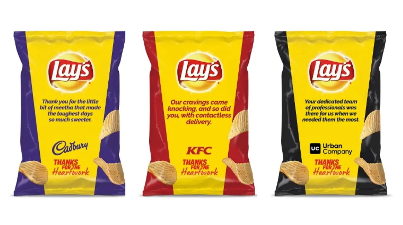 LAY's joins hands with leading brands to thank the #Heartwork of unsung heroes