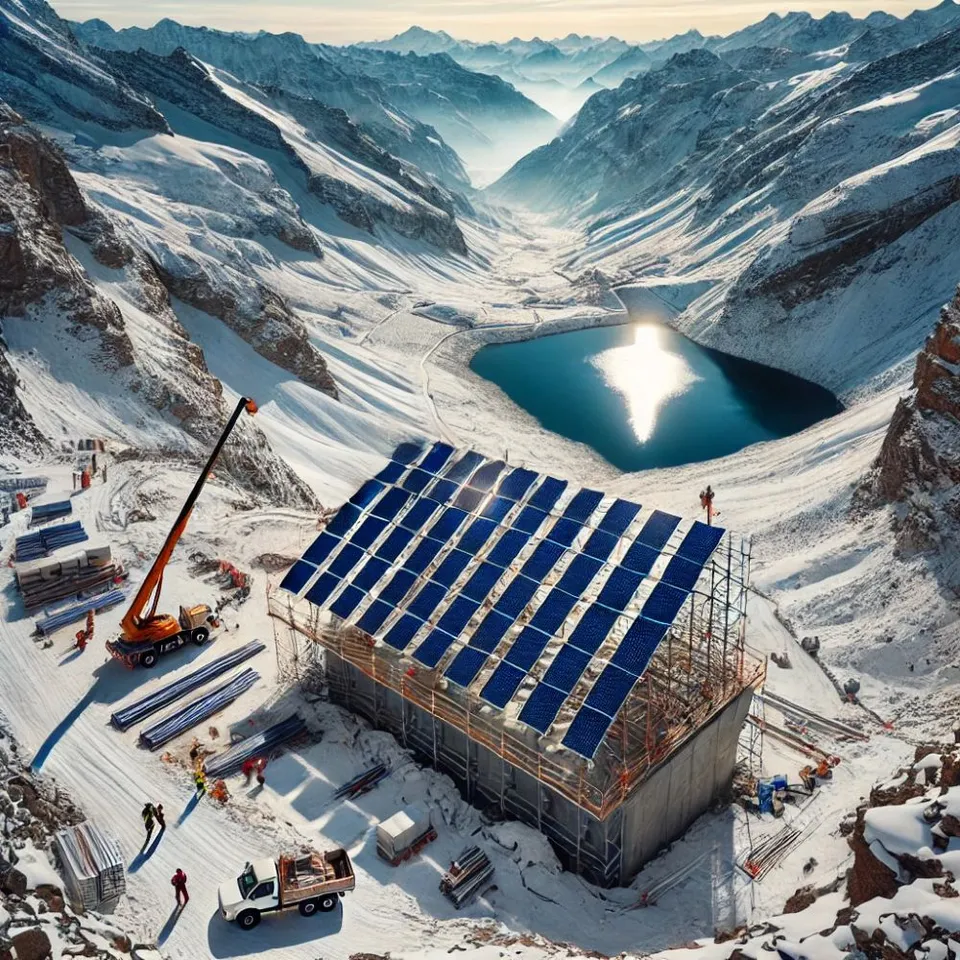 Axpo will begin construction of NalpSolar alpine in March 2025, with the project set to generate 11 GWh annually.