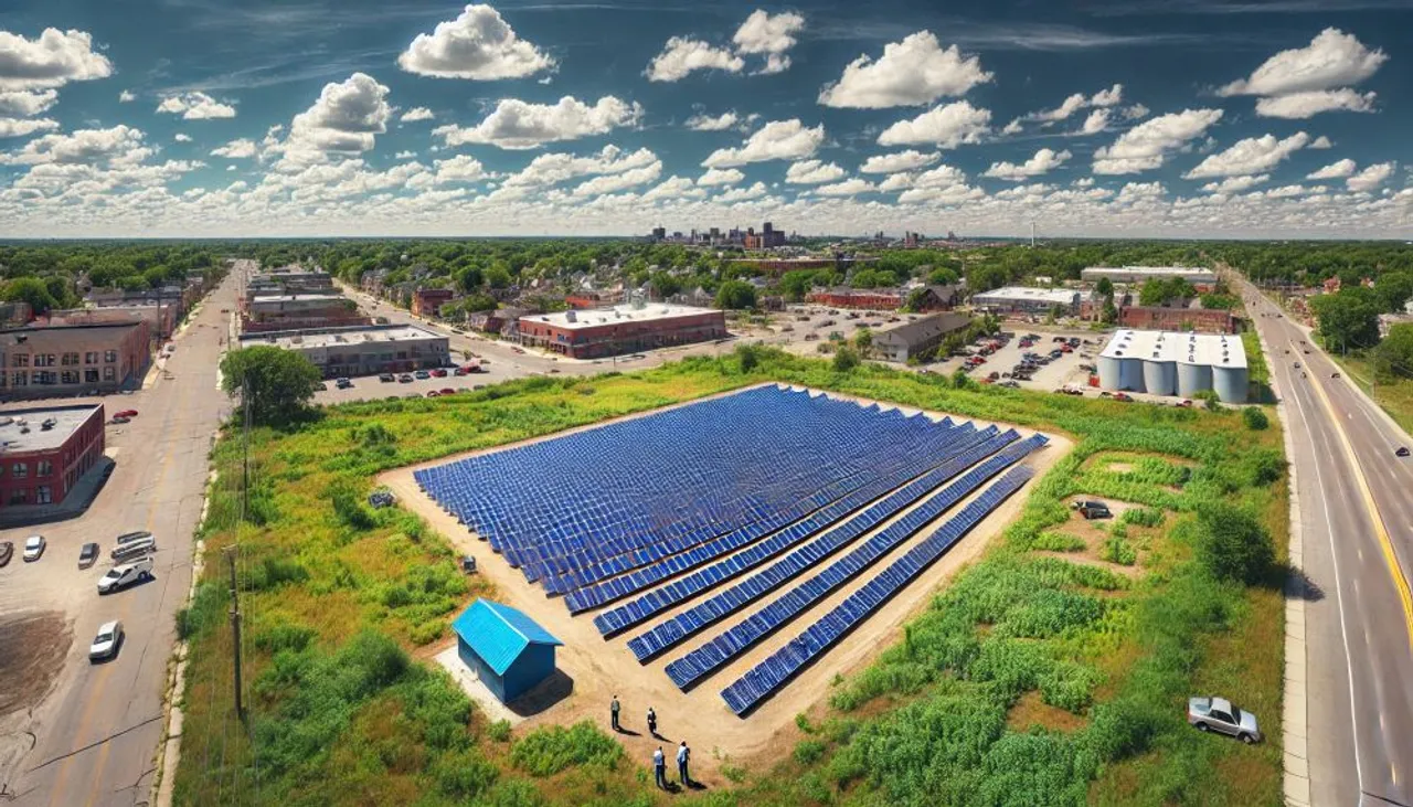 Nautilus Solar’s portfolio in Maine includes a 7 MW Sanford project, transforming a remediated brownfield into a productive community solar site. I