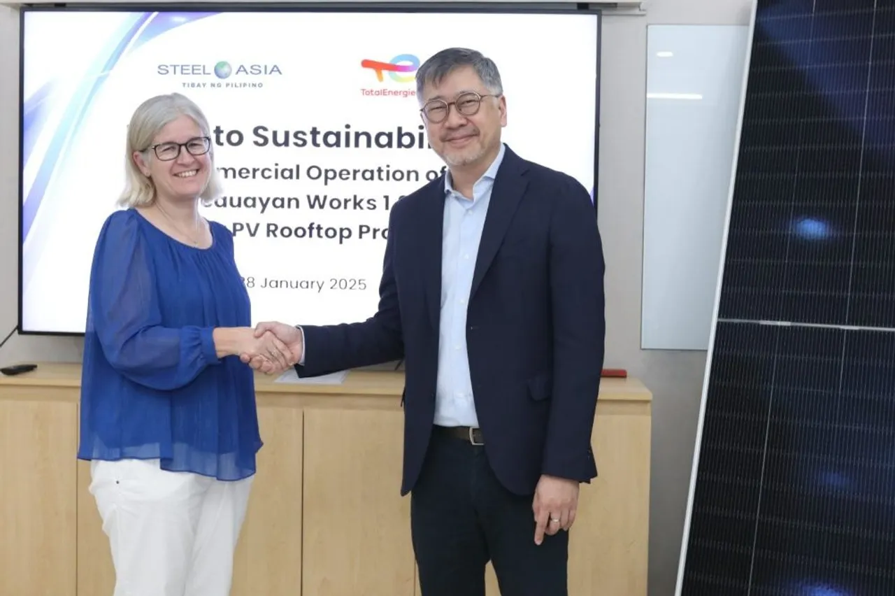 SteelAsia’s Bulacan facility now has a 1.9 MW solar system installed by TotalEnergies ENEOS, generating 2,700 MWh annually and cutting 2,300 tons of CO2 emissions. 