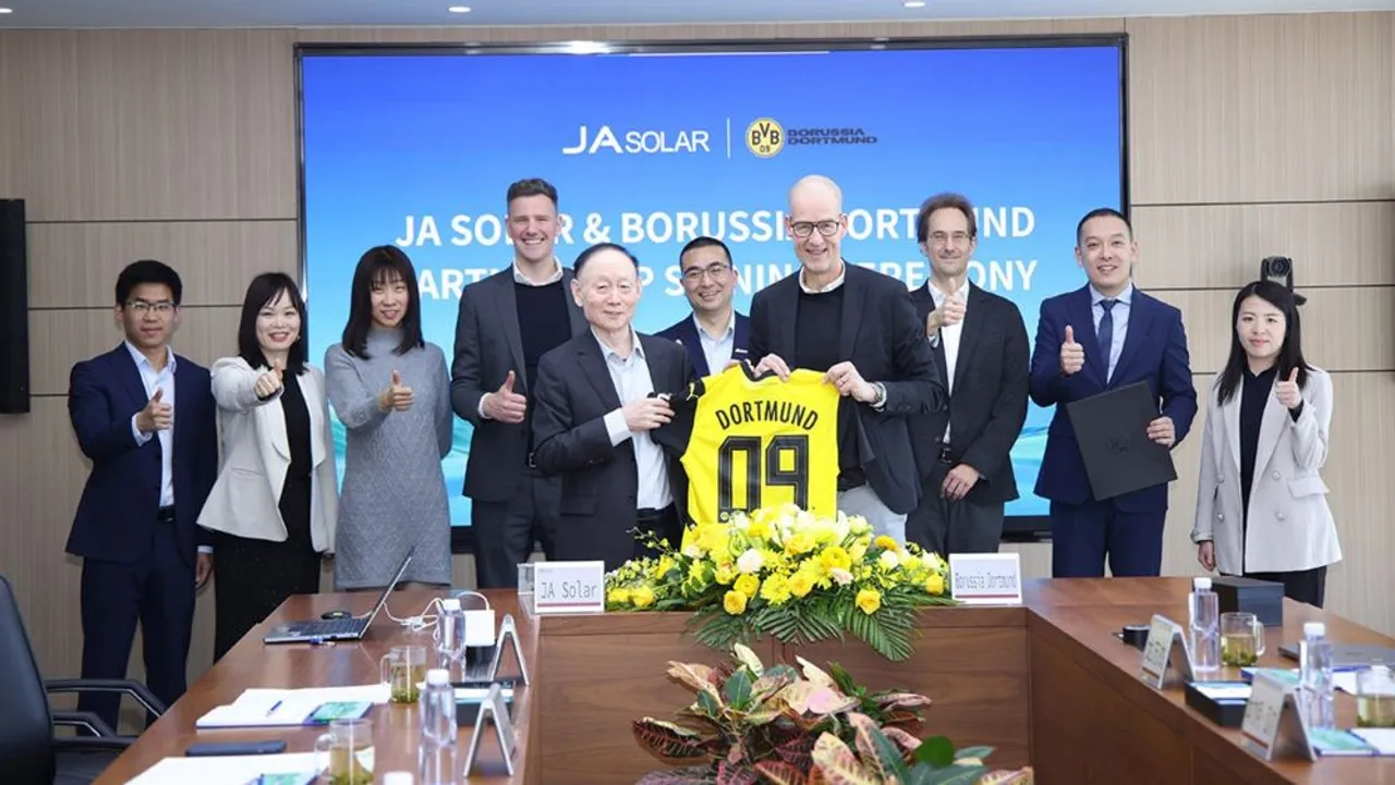 The rooftop solar system has been designed to supply all electricity needed for Borussia Dortmund’s internal stadium operations. 