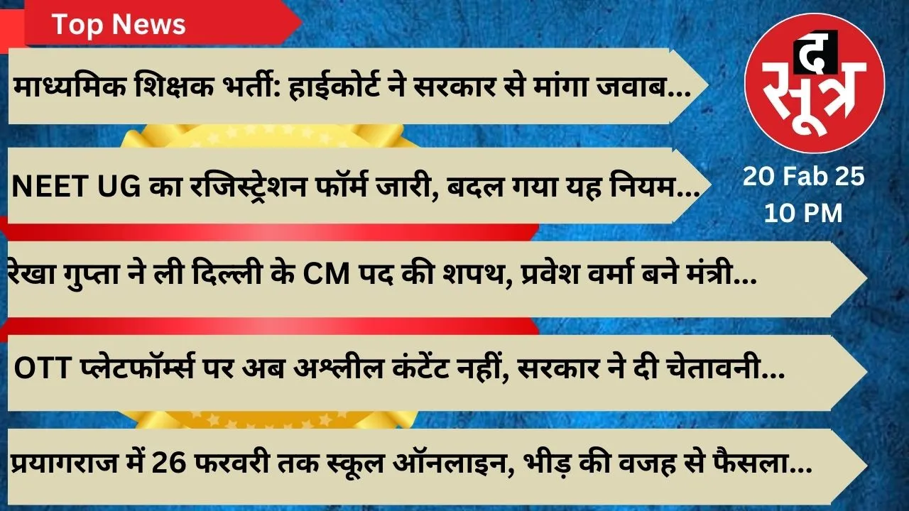 top news 20 feb