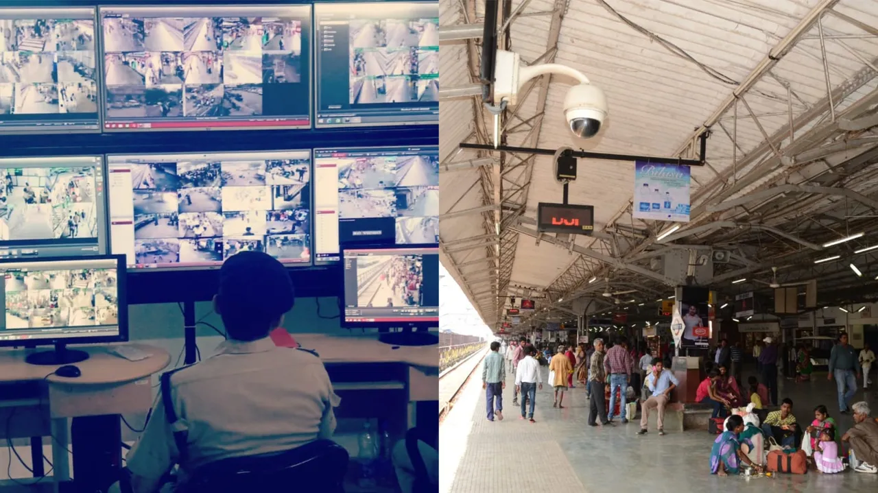 छत्तीसगढ में स्टेशनों में नजर रख रहे 380 सीसीटीवी कैमरे, रायपुर में 55, दुर्ग में 25, भिलाई पॉवर हाउस स्टेशन में 40 कैमरे मुस्तैद