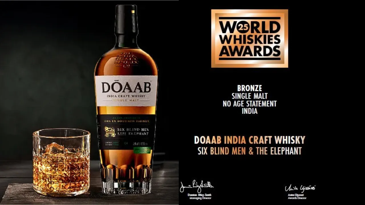 DŌAAB India Craft Whisky secures bronze