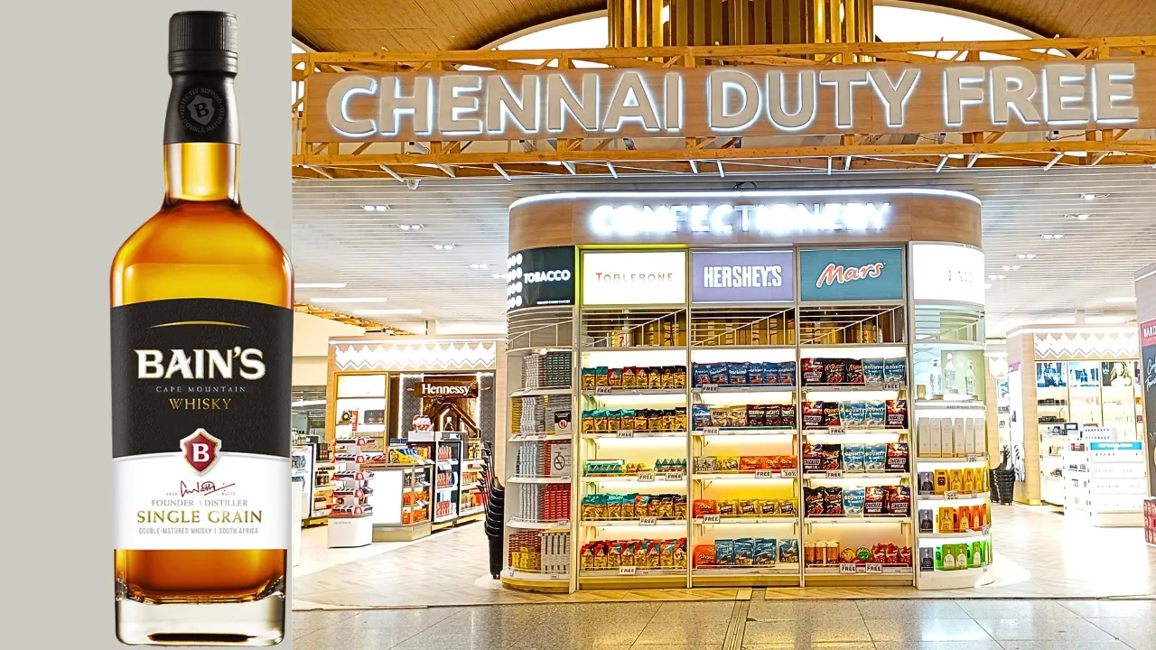 Bain’s Whisky now available at Indian duty-free stores