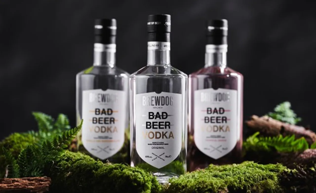 BrewDog launches vodka made from waste beer