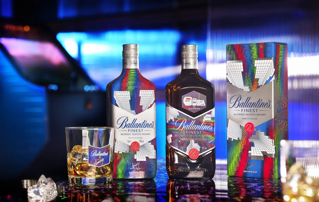 Ballantine’s & Demsky join to launch a limited edition bottle design