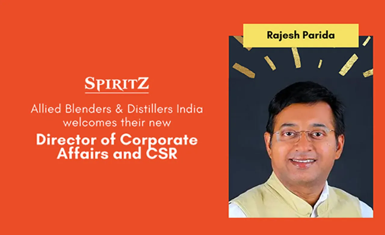 Rajesh Parida Joins Allied Blenders & Distillers India as Director of Corporate Affairs and CSR