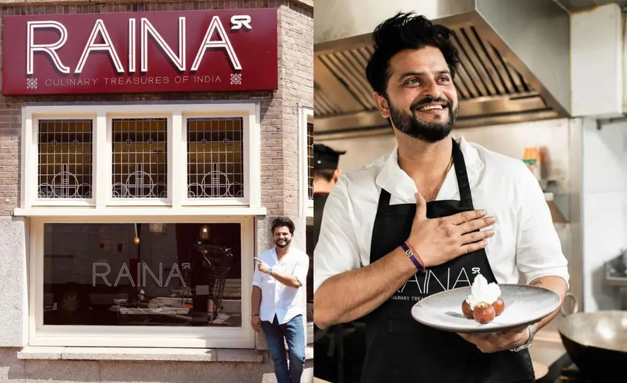 Suresh Raina debuts his restaurant in Amsterdam