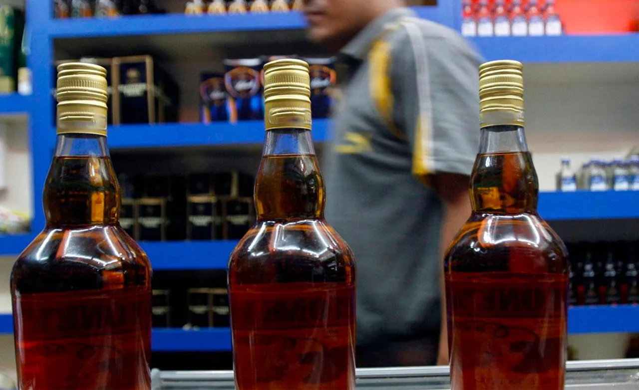 Drop in liquor sales in Andhra