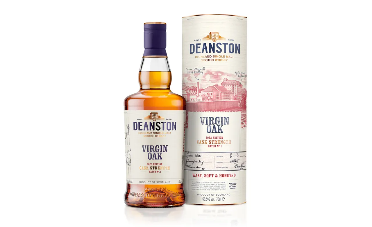 Deanston Virgin Oak Cask Strength's first batch launched
