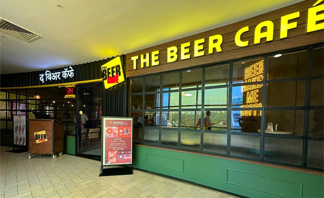 The Beer Café’s outlet in Growel's 101 Mall