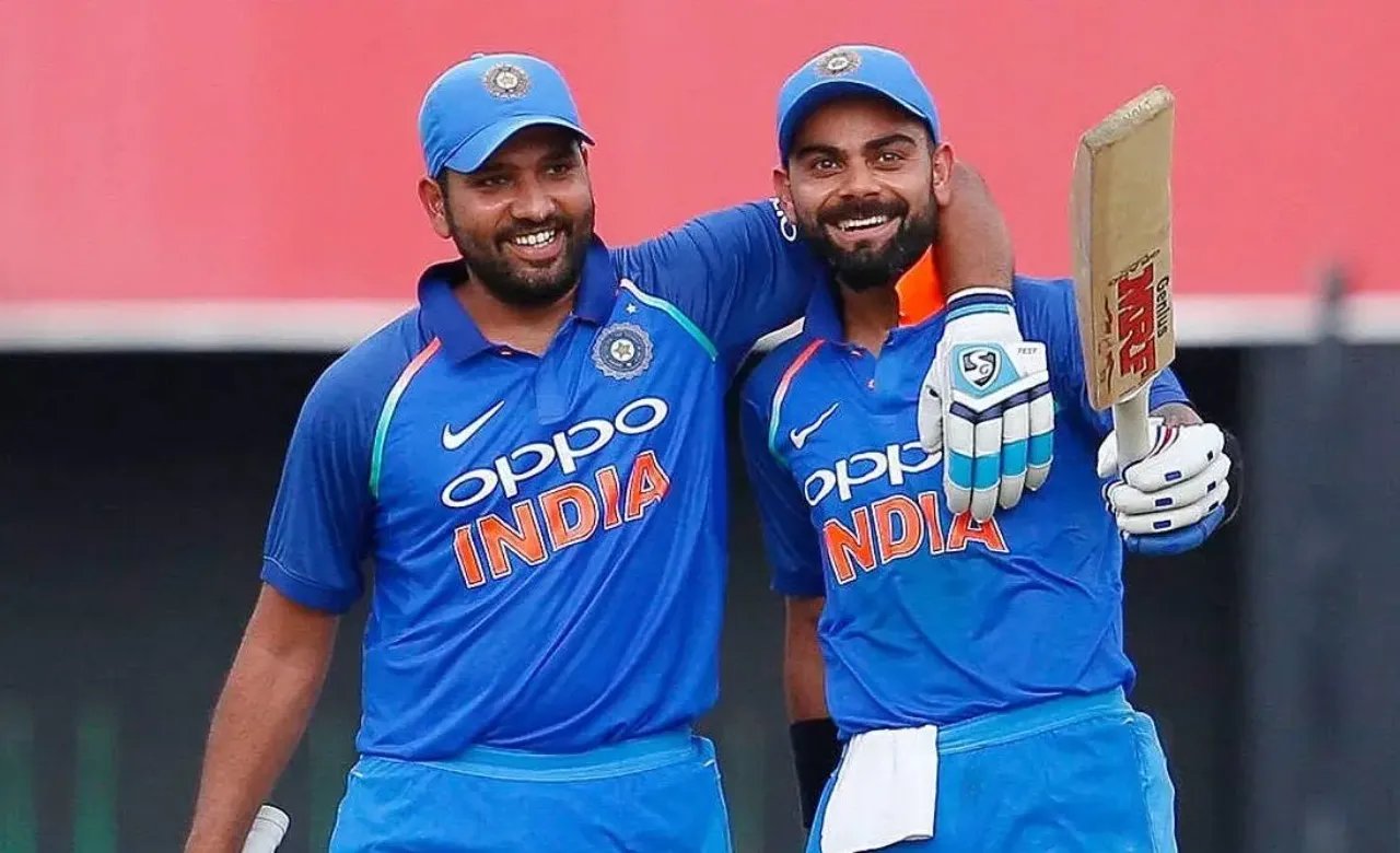 Virat Kohli and Rohit Sharma 