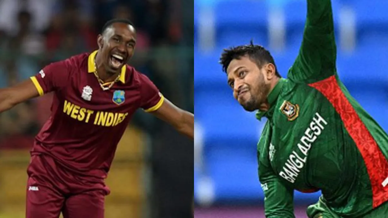 Top 5 All-Rounders in T20 World Cup History (File Photo: Internet)