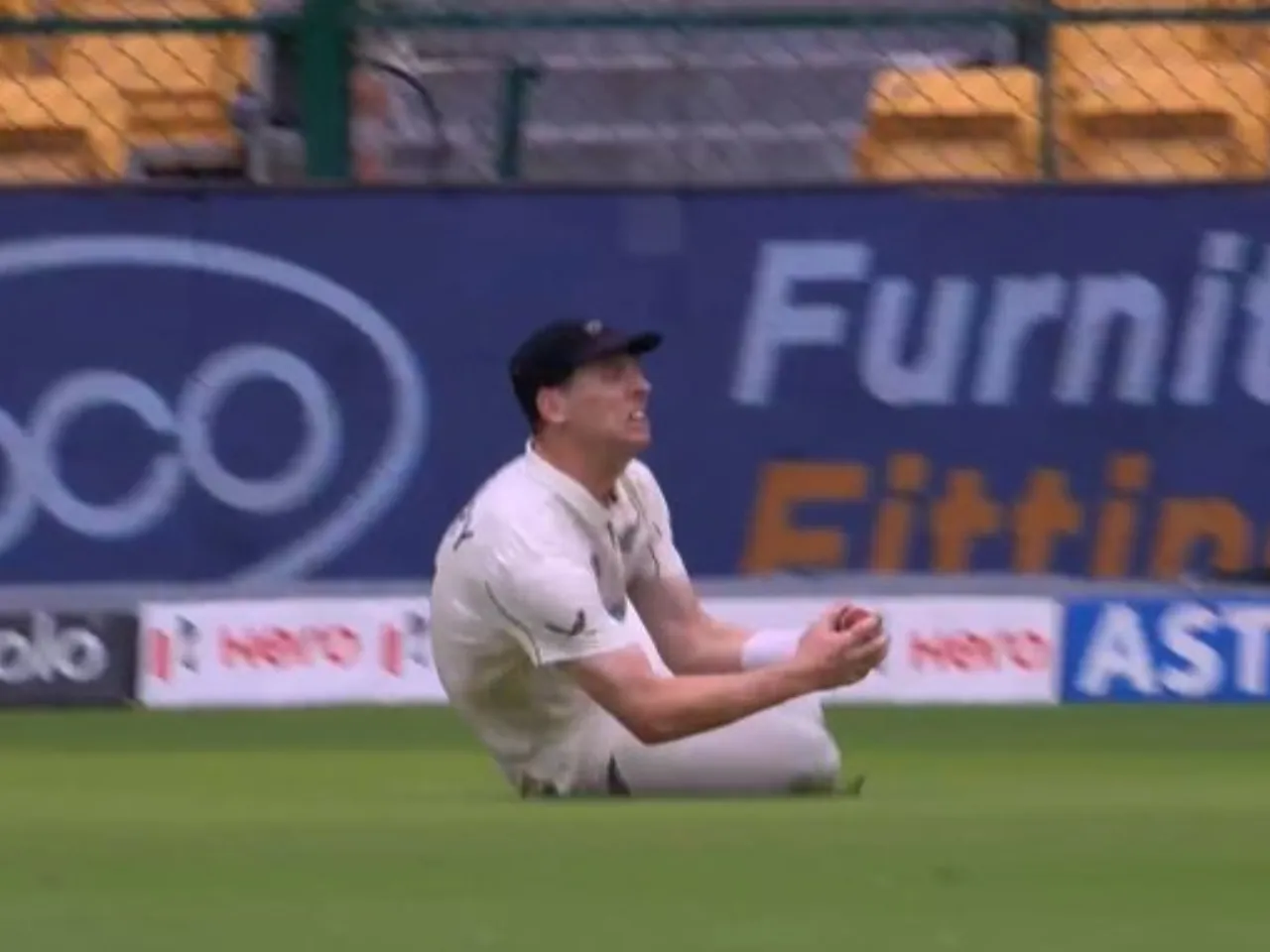 Matt Henry takes magnificent sliding catch to dismiss Jasprit Bumrah in