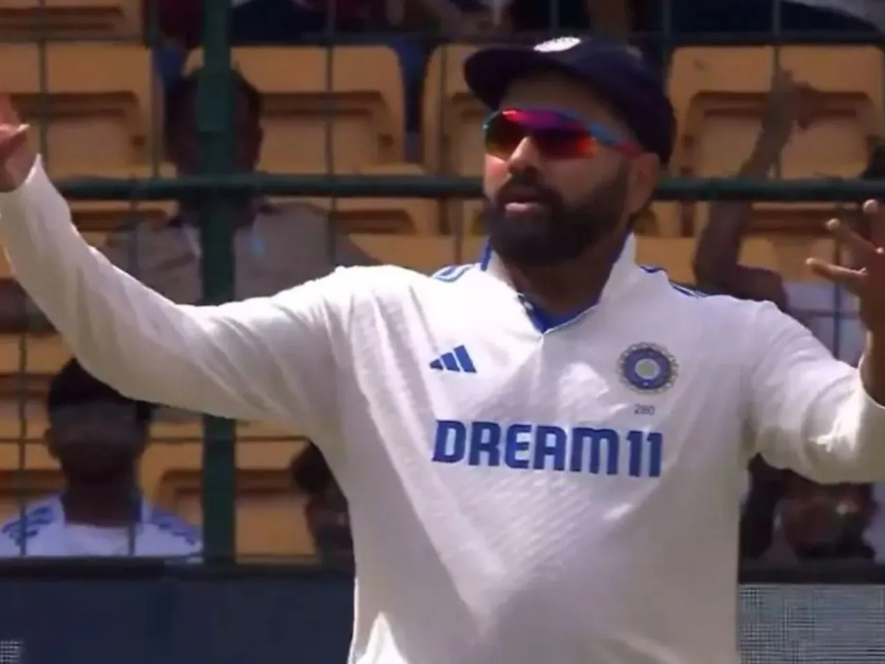 Rohit Sharma caught abusing on stump mic during Bengaluru Test vs New