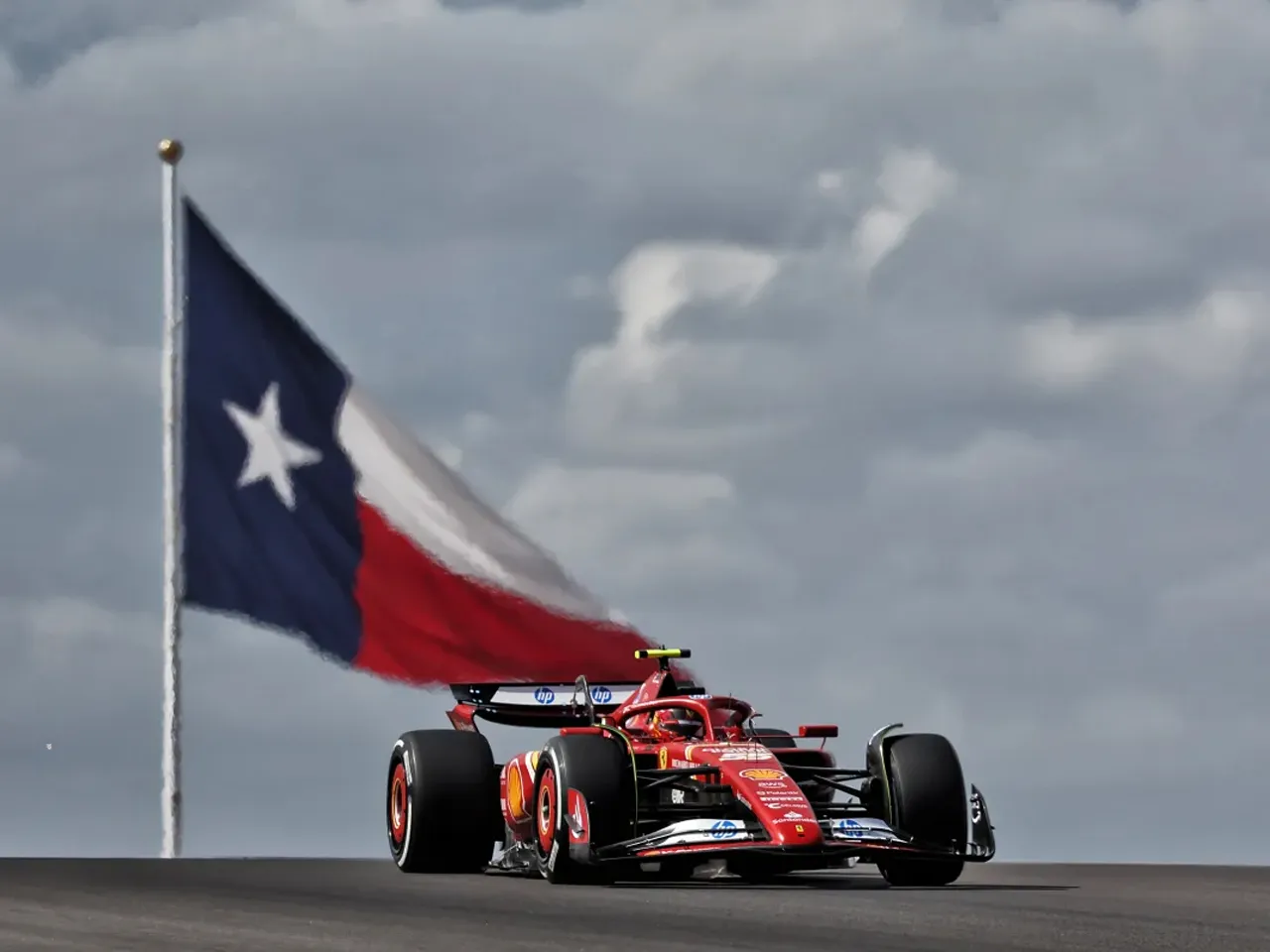 US Grand Prix 2024 Ferrari dominates FP1 as VerstappenNorris fights