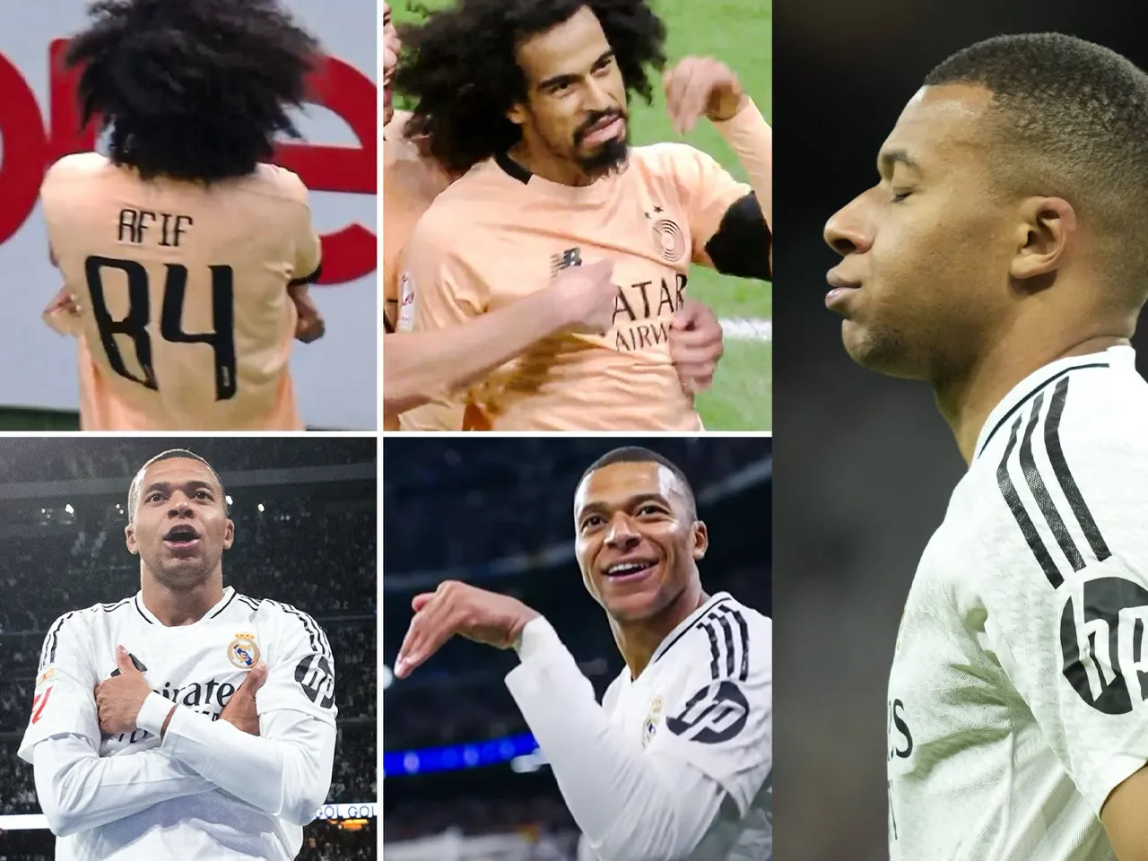 WATCH Akram Afif disrespects Kylian Mbappe by using his 'offside