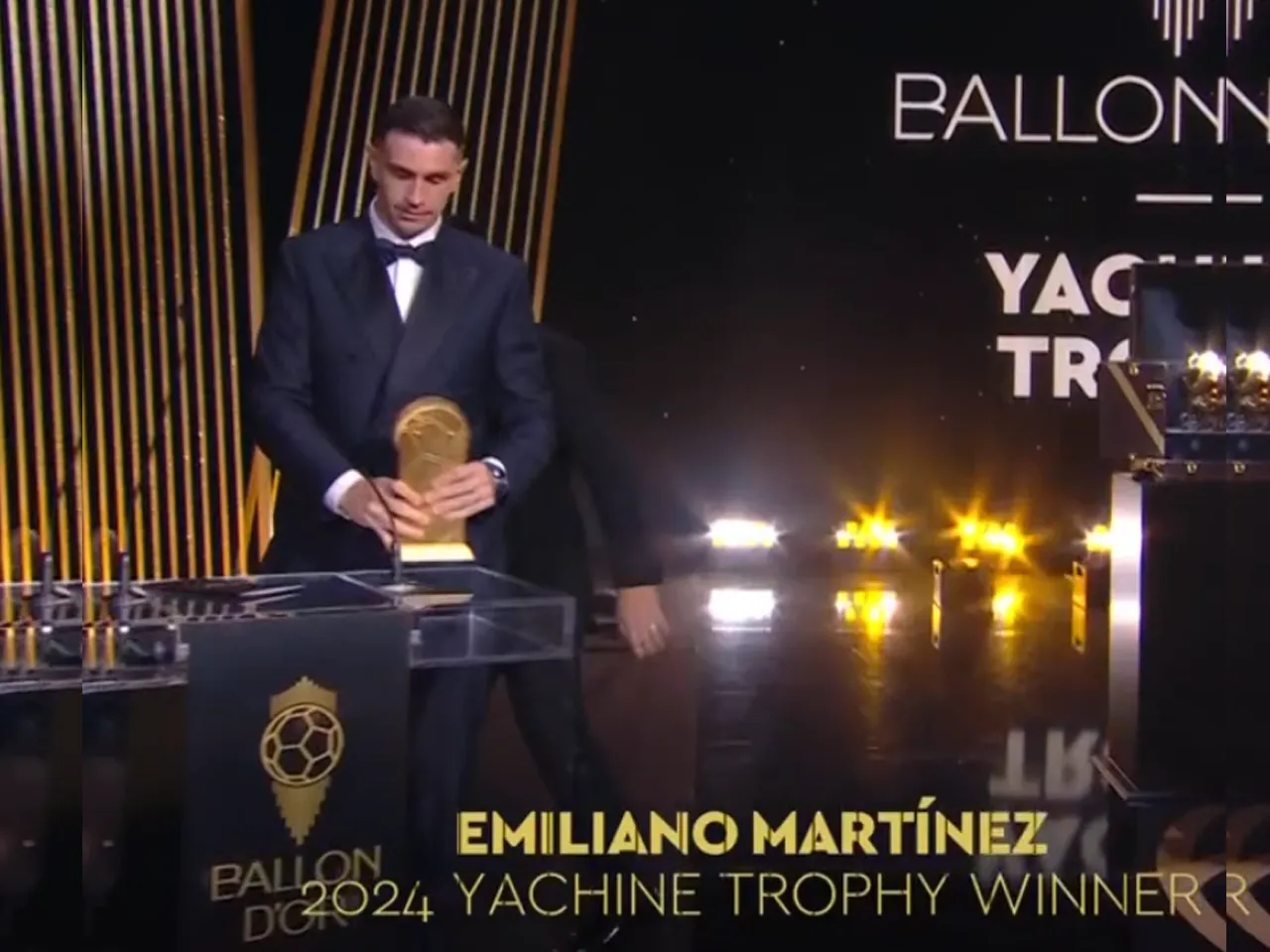 Emiliano Martinez Yachine Trophy 2024