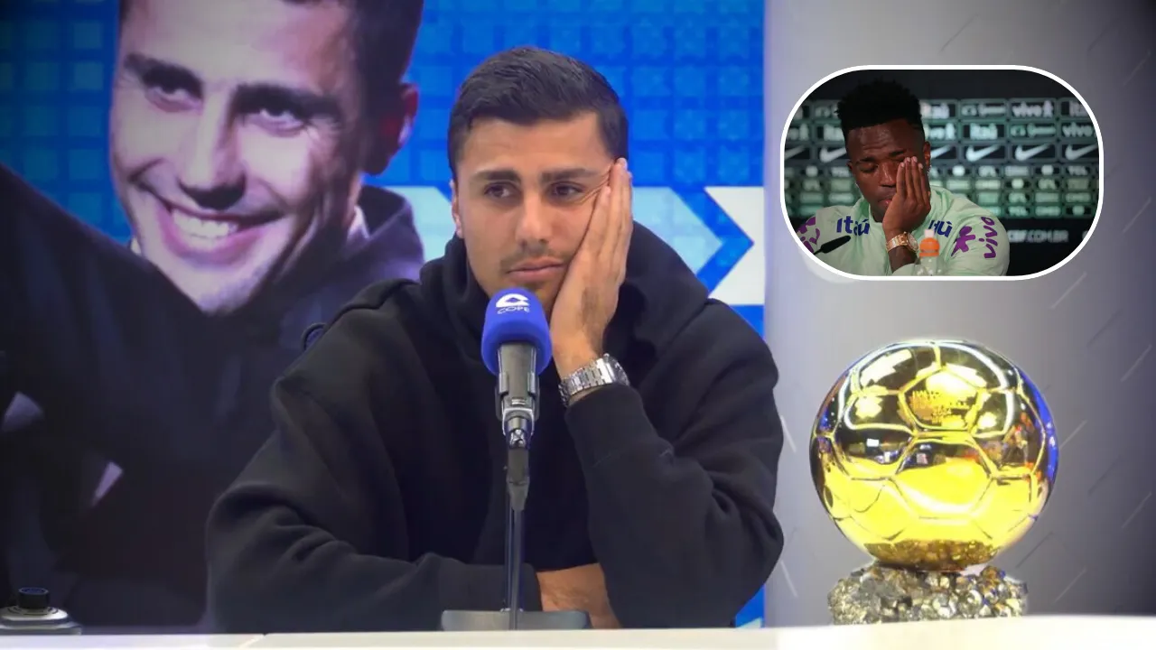 'I would vote..' Rodri reveals he would vote for Vinicius Junior's club