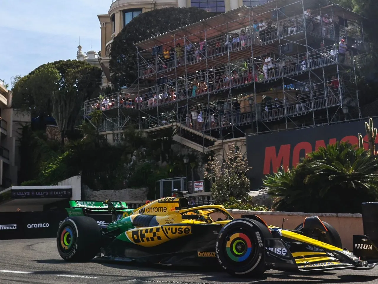 F1 drivers in Monaco Monte carlo