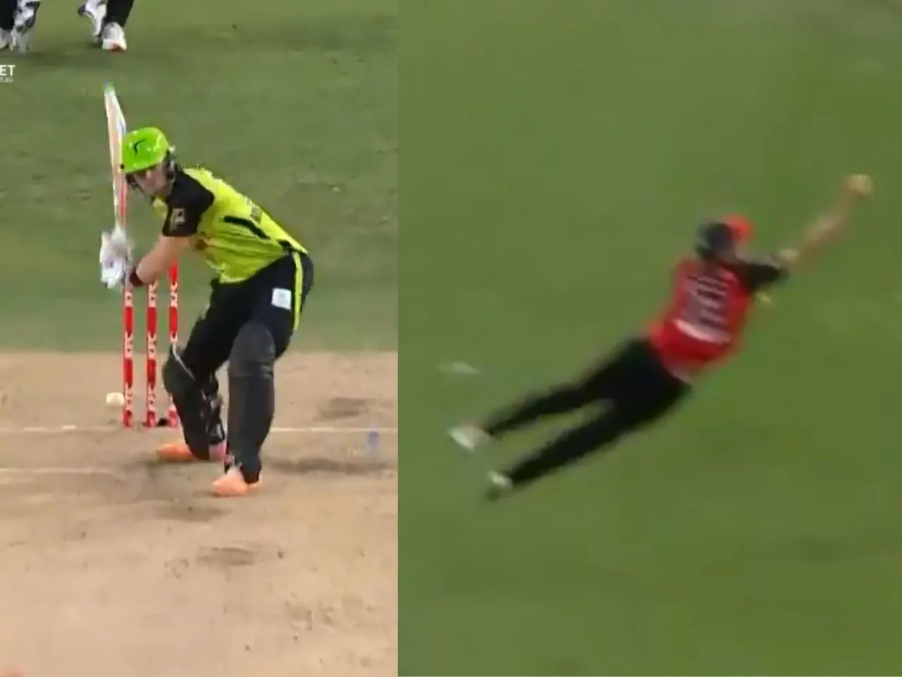 Will Sutherland dismisses Sam Billing with an extraordinary catch (File Photo: Screengrab/X-BBL)