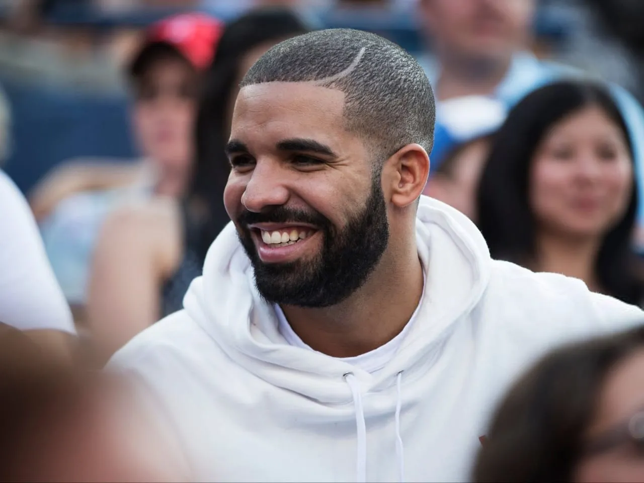 Serena Williams and Canadian rapper Drake
