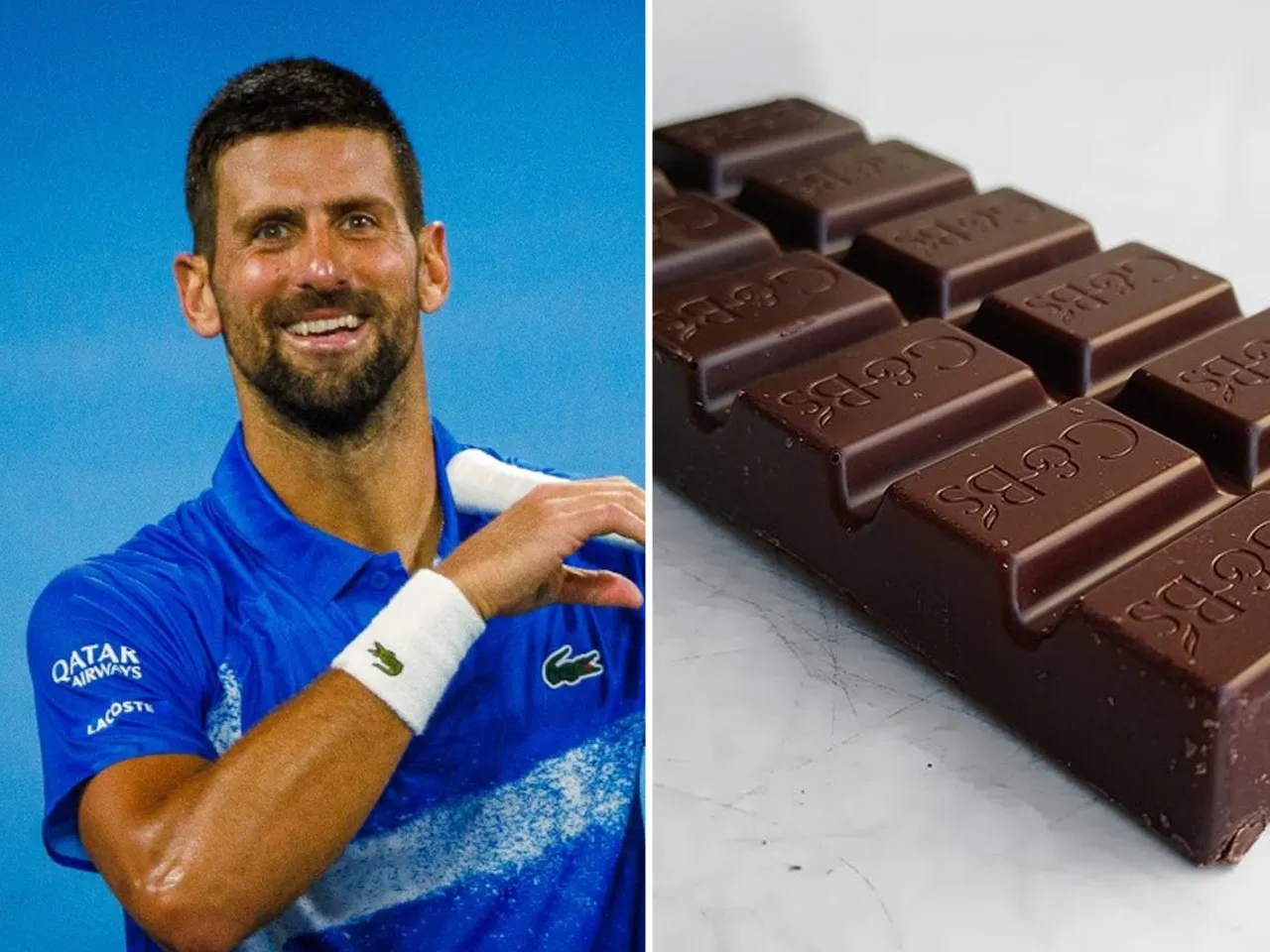 Novak Djokovic: Chocolate