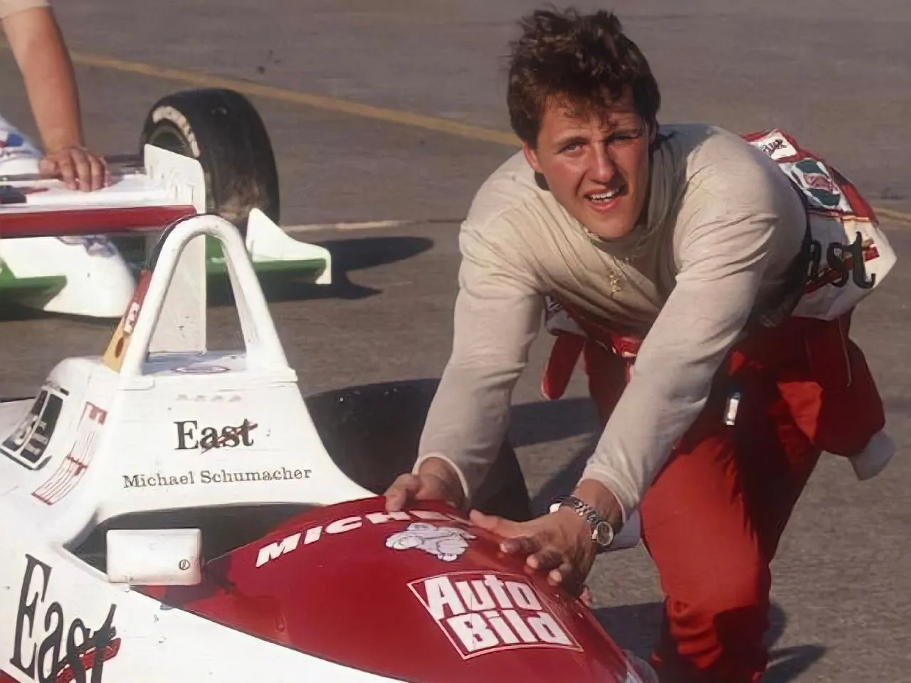 Michael Schumacher is one of the poor kids who became F1 legend