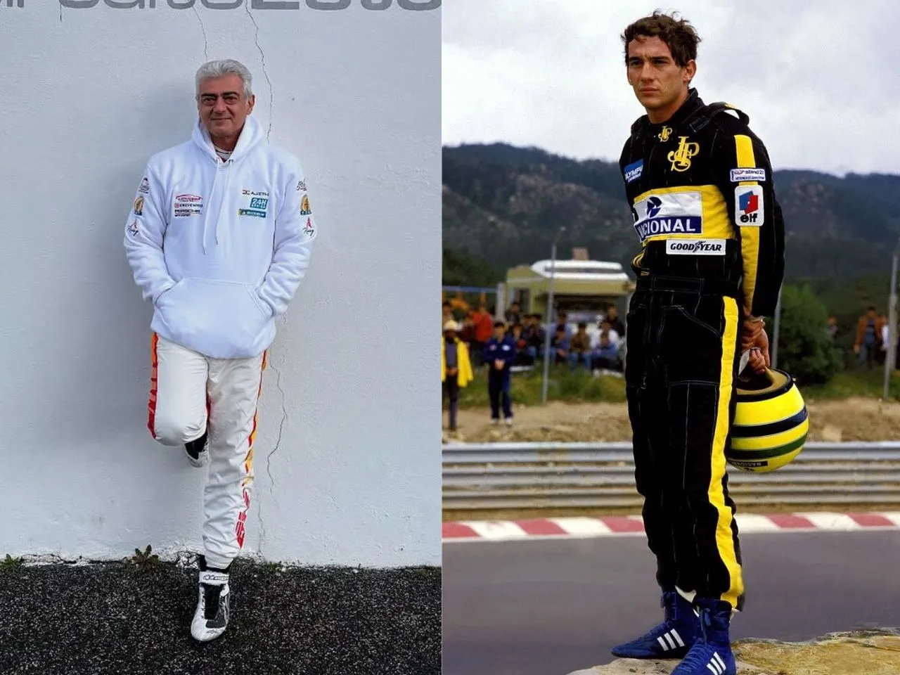Ajith Kumar remembers his racing hero Ayrton Senna before racing in Portugal's Estoril circuit