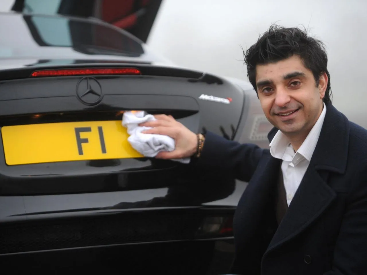A British businessman bought F1 number plate that now costs 10 million euros