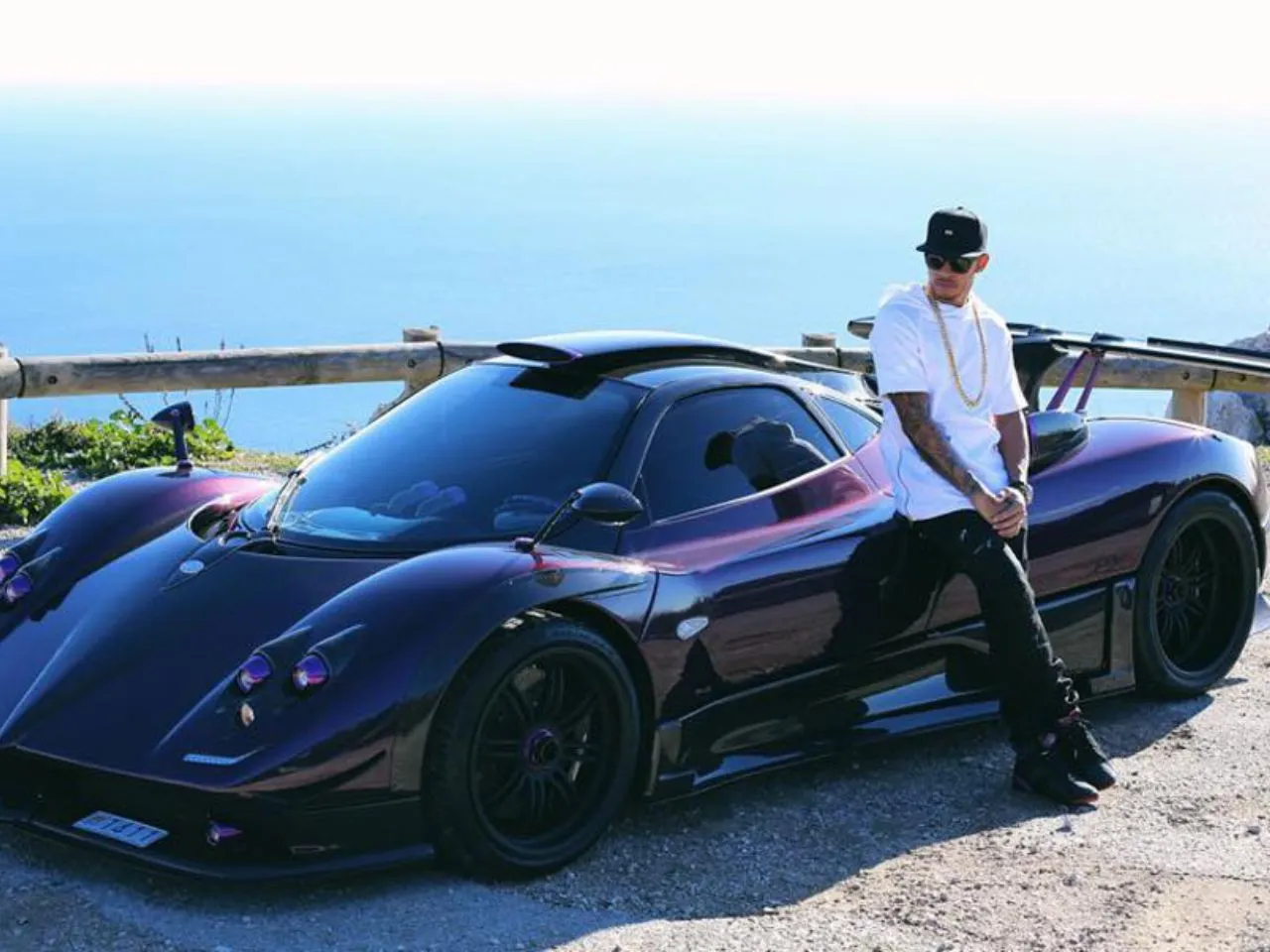  Pagani Zonda is one of the most expensive cars owned by Lewis Hamilton