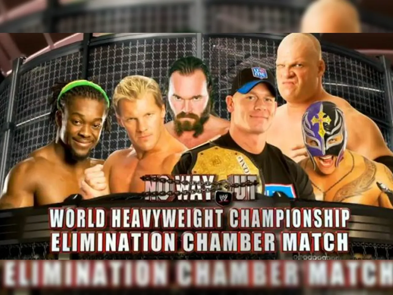 Top 5 Best Elimination Chamber Matches of John Cena 