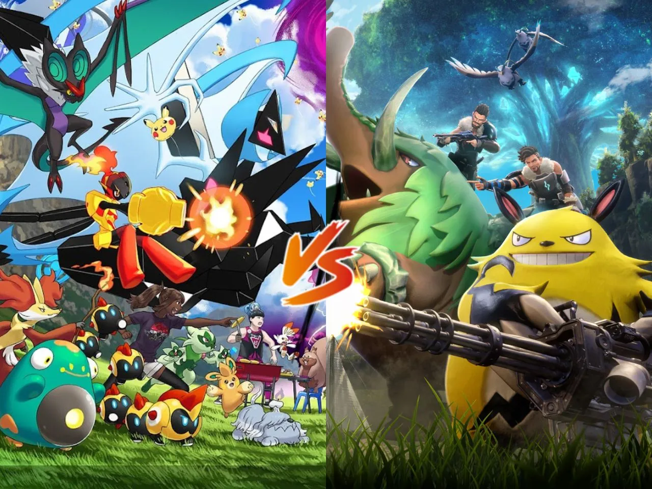 pokemon vs palworld