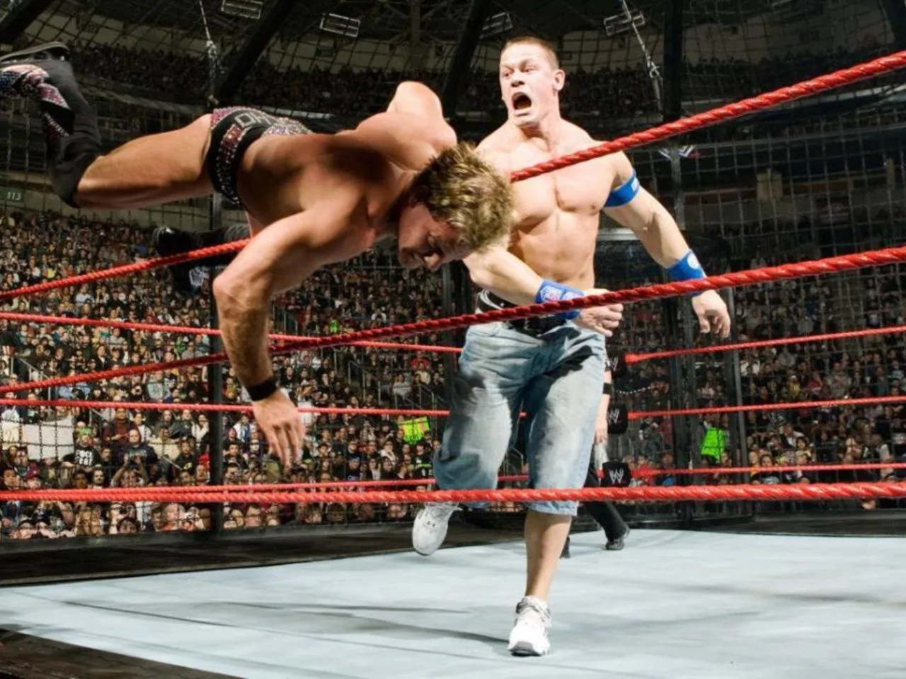 John Cena vs Randy Orton vs Shemaus vs R-Truth vs CM Punk vs John Morrison 2011