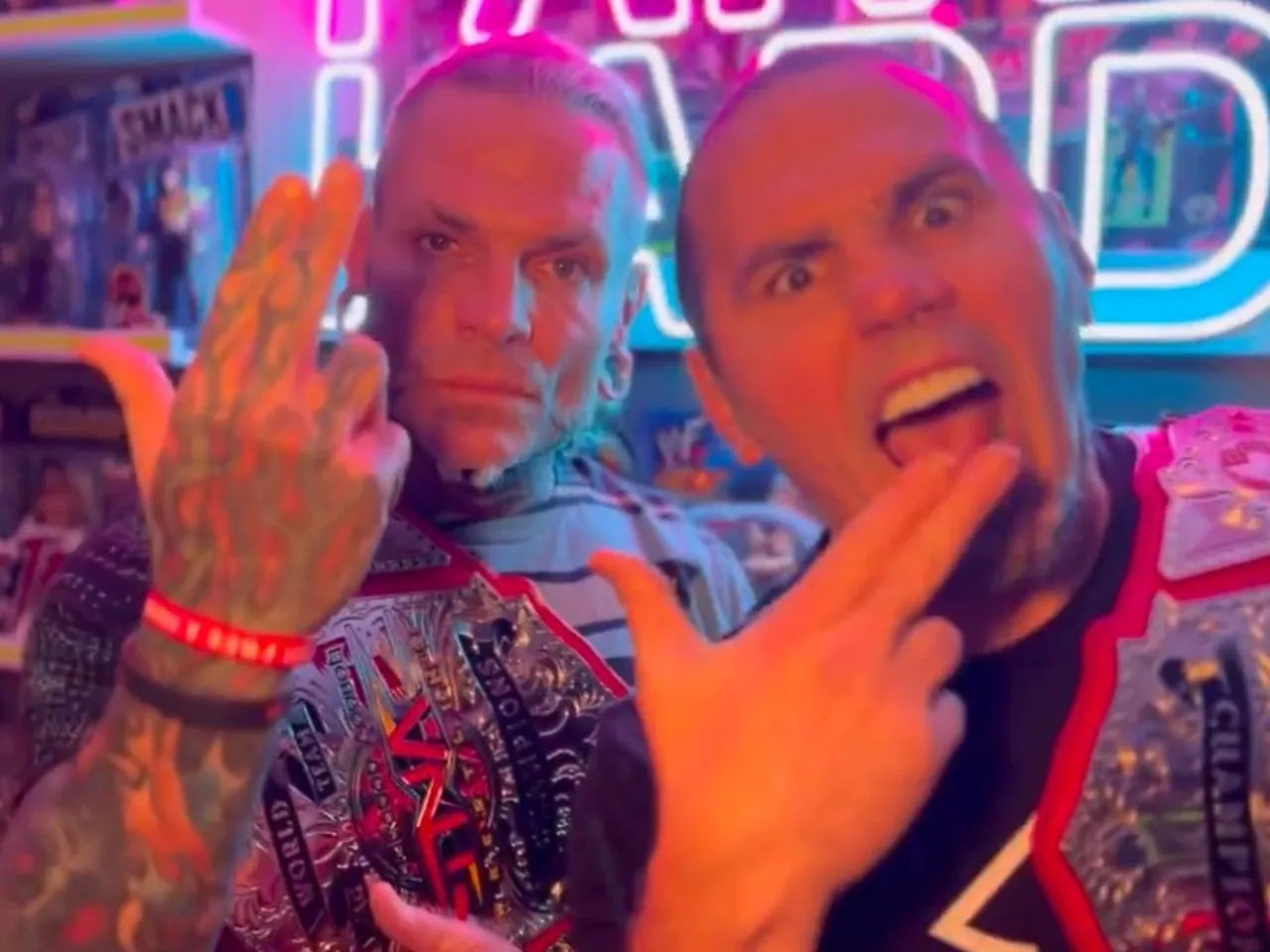 WATCH: Jeff Hardy and Matt Hardy to return to WWE NXT, tease match against Fraxiom