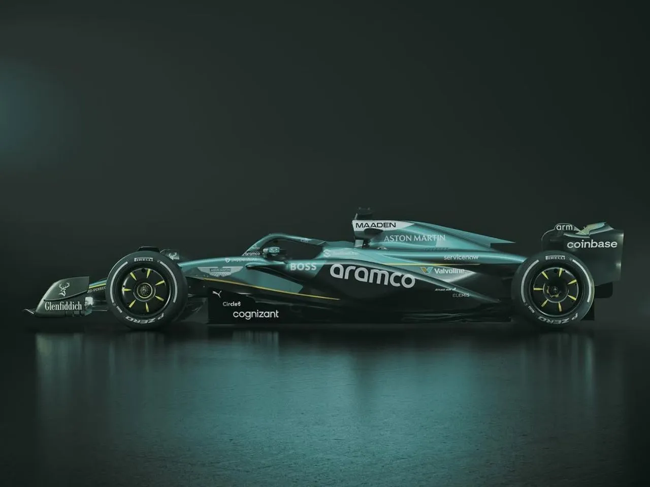 Aston Martin F1 2025 car