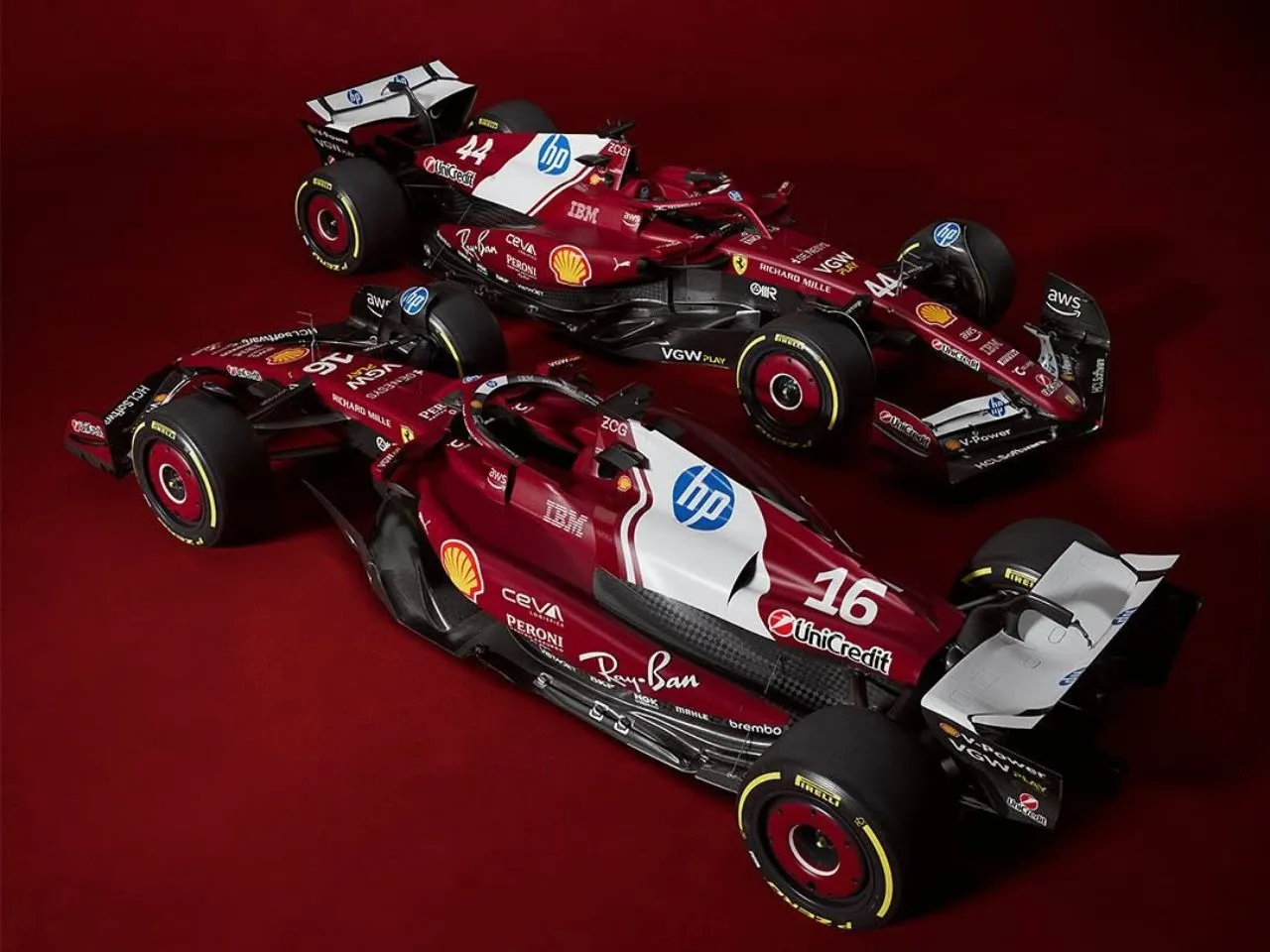 Ferrari F1 2025 car