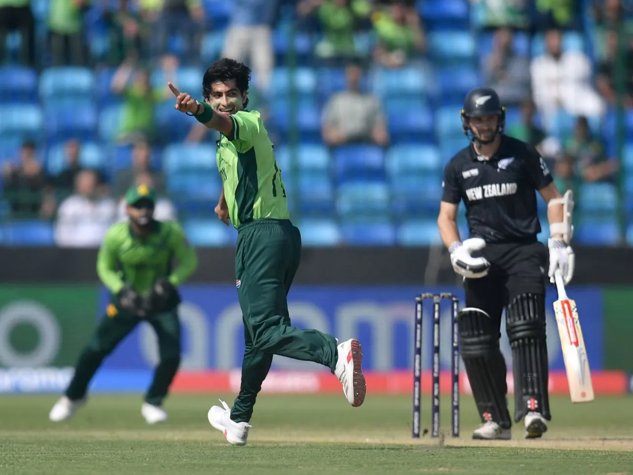 Naseem Shah vs New Zealand in Champions Trophy 