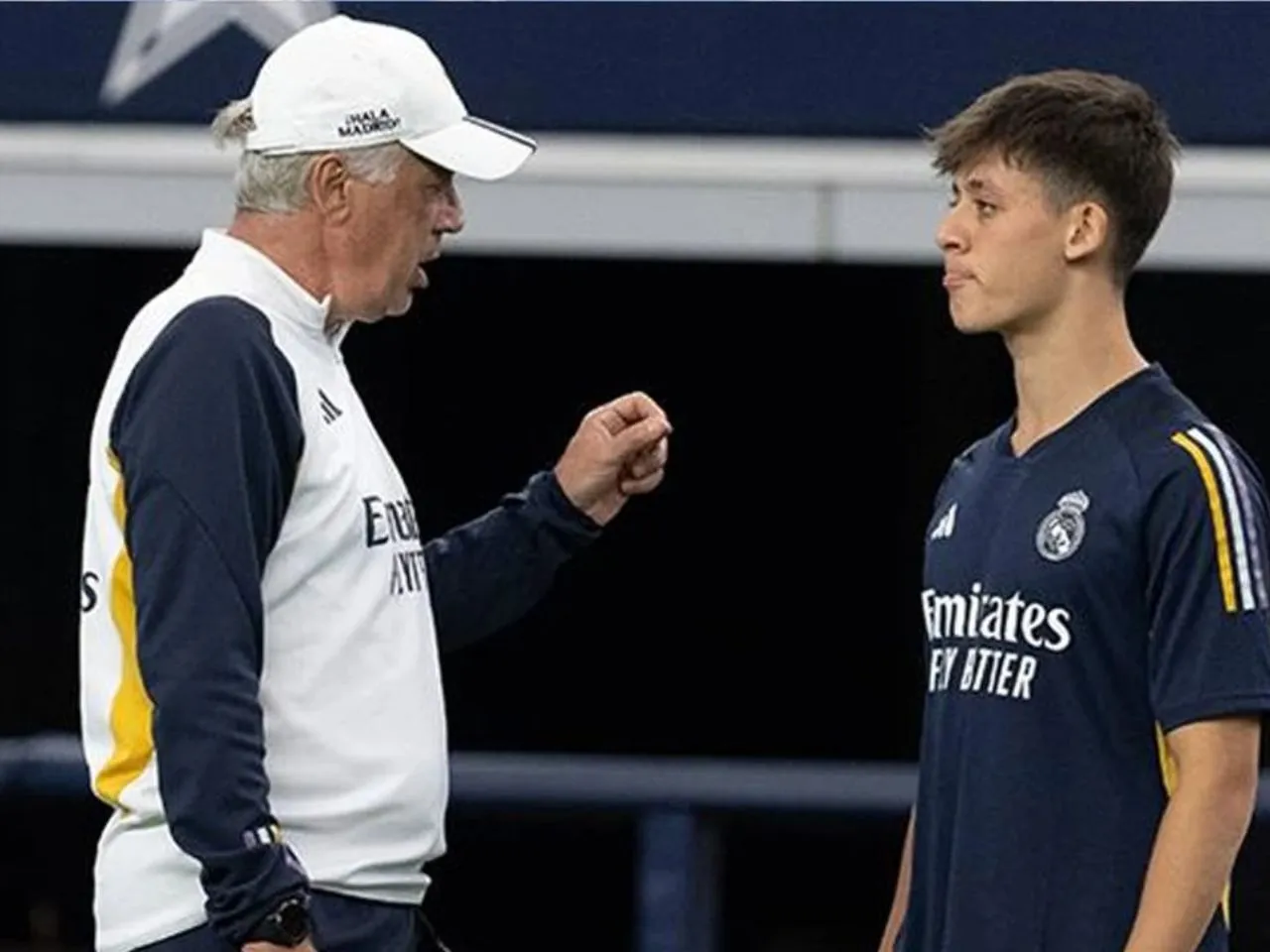 arda guler and carlo ancelotti