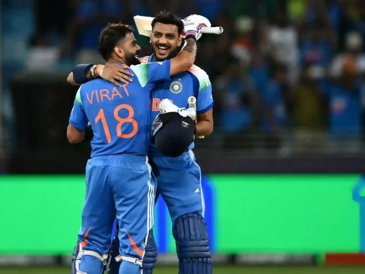 Virat Kohli and Axar Patel