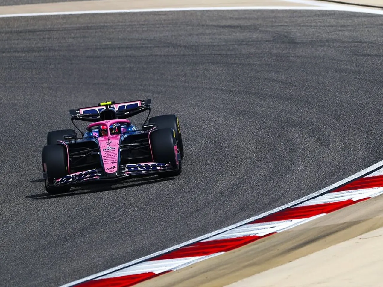 Alpine F1 2025 pre-season Test