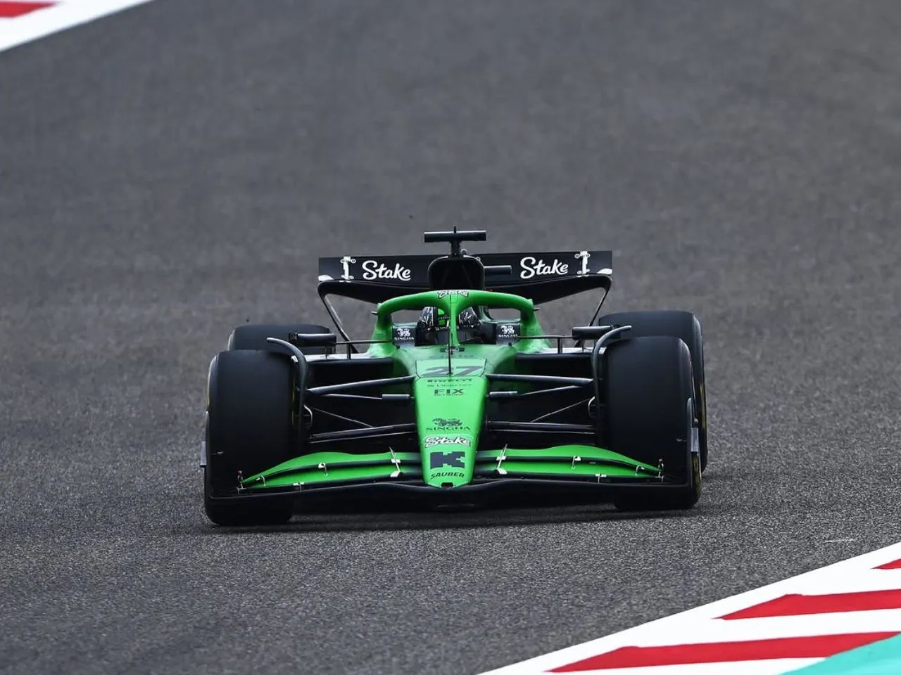 Sauber F1 2025 Pre season test