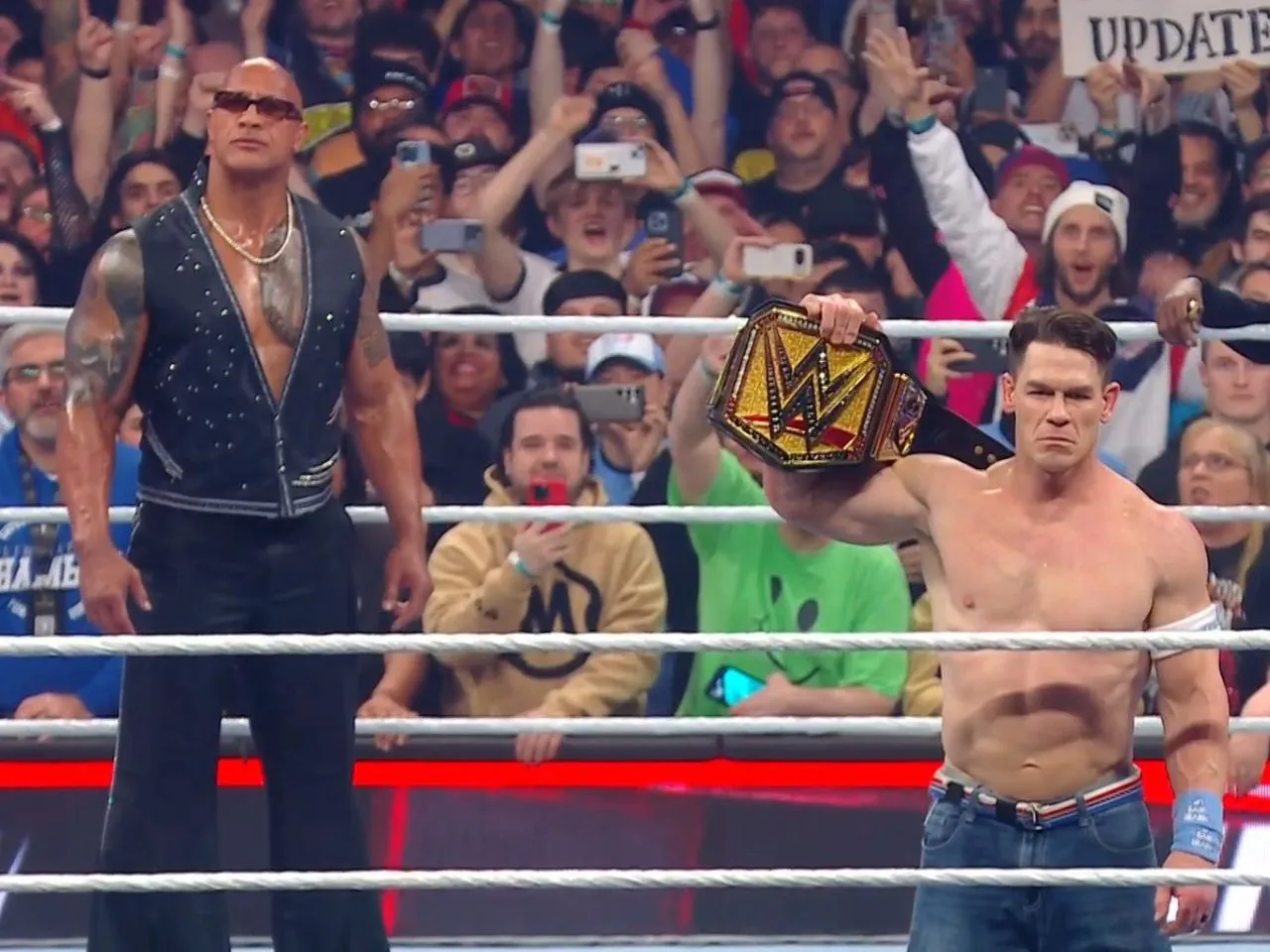 John Cena selling his soul to The Rock