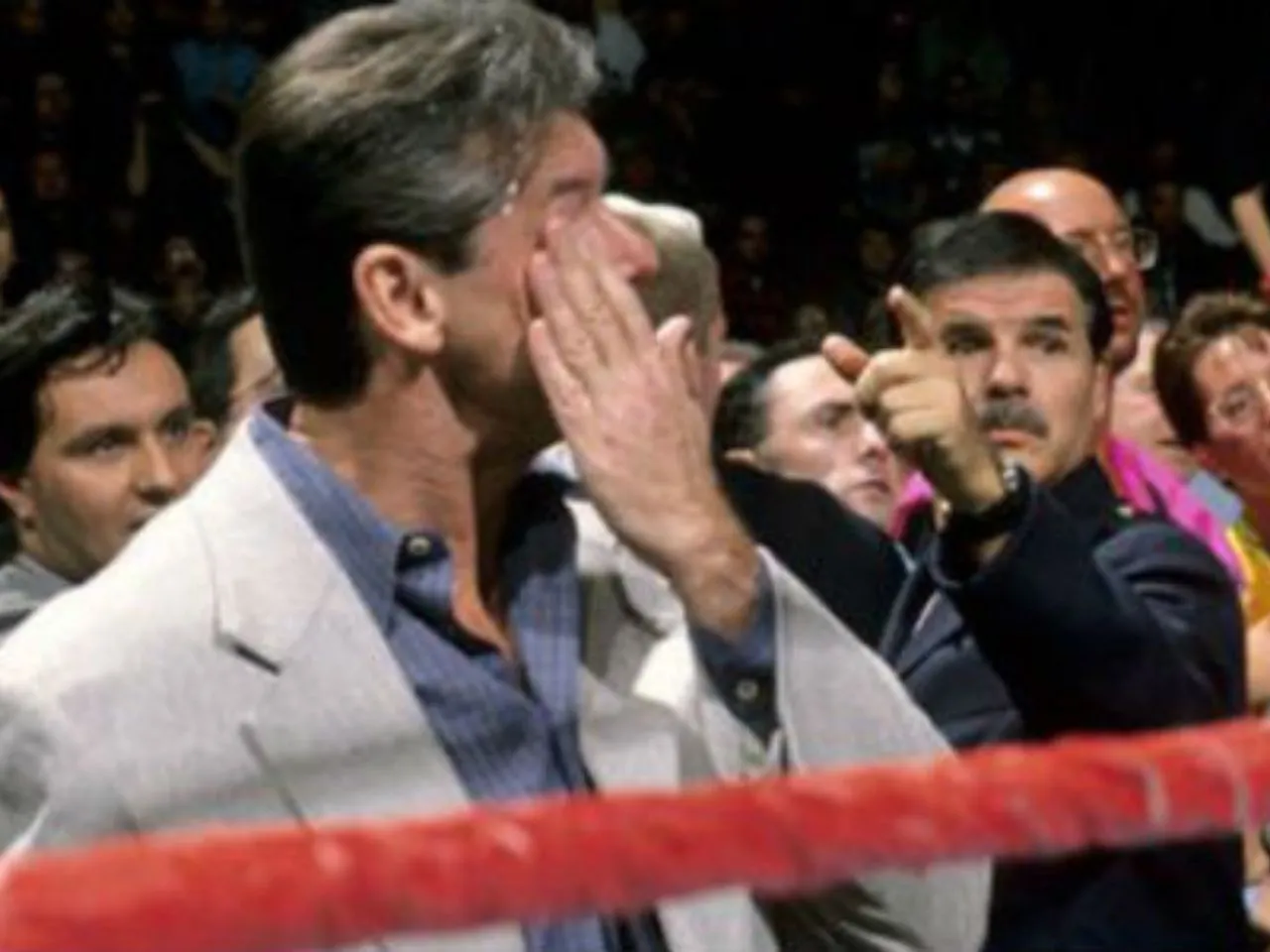 Vince McMahon screwing Bret Hart at Montreal