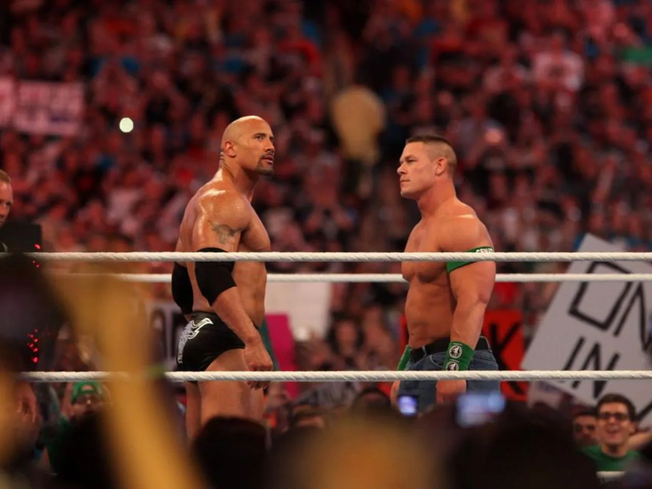 The Rock's involvement in WrestleMania 28