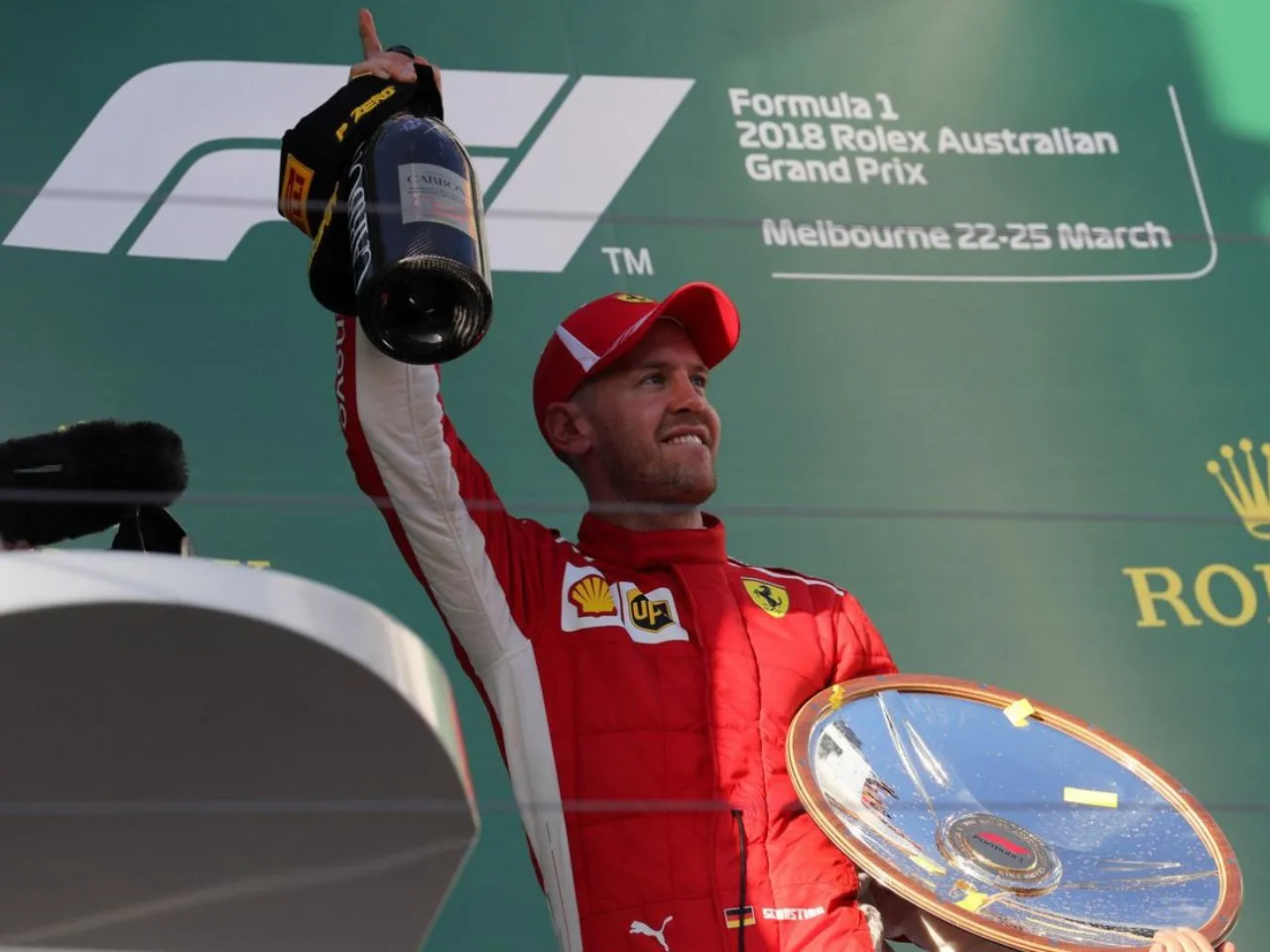 Sebastian Vettel is one of the Australian GP winners