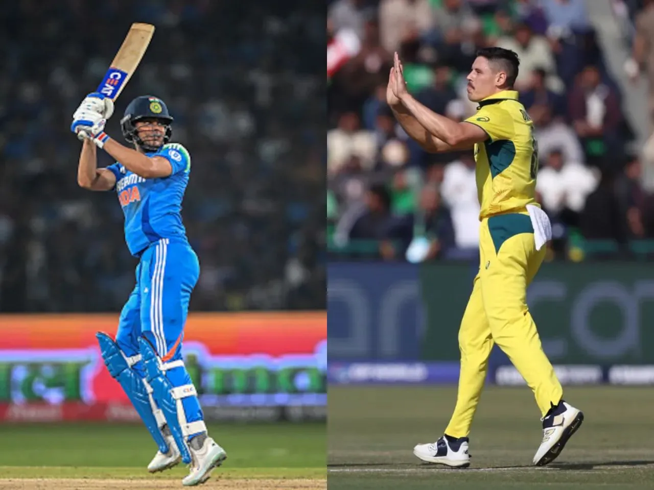 Shubman Gill and Ben Dwarshuis
