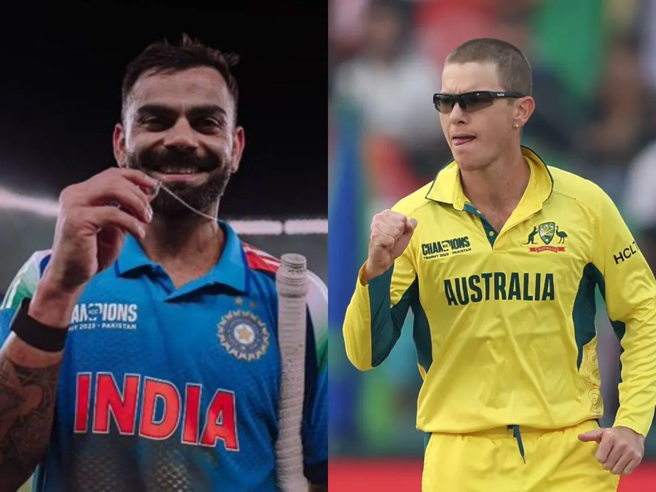 Virat Kohli and Adam Zampa